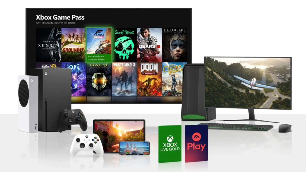 Regalias do Xbox Game Pass