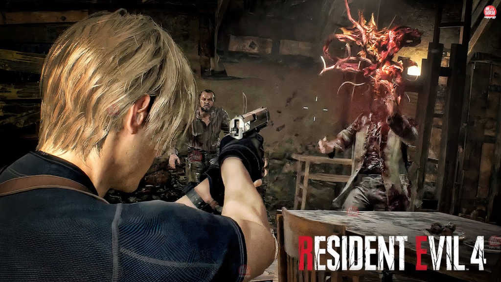 Ashley Helps Leon - Resident Evil 4 Remake (4K 60FPS) Ashley Graham  Gameplay 